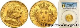 LOUIS XVIII
Type : 20 francs or Louis XVIII, buste habillé 
Date : 1815 
Mint name / Town : Paris 
Quantity minted : 2.464.716 
Metal : gold 
Diameter...