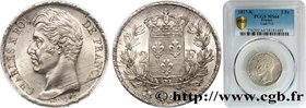 CHARLES X
Type : 2 francs Charles X 
Date : 1827 
Mint name / Town : Bordeaux 
Quantity minted : 33177 
Metal : silver 
Millesimal fineness : 900  ‰
D...