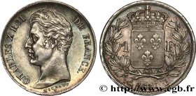 CHARLES X
Type : 1 franc Charles X 
Date : 1830 
Mint name / Town : Rouen 
Quantity minted : 74717 
Metal : silver 
Millesimal fineness : 900  ‰
Diame...