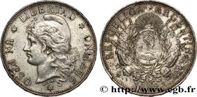 ARGENTINA - ARGENTINE REPUBLIC
Type : Peso 
Date : 1882 
Quantity minted : 98000 
Metal : silver 
Millesimal fineness : 900  ‰
Diameter : 37  mm
Orien...
