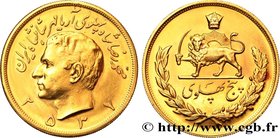 IRAN - MOHAMMAD REZA PAHLAVI SHAH
Type : 5 Pahlavi or 
Date : 1978 
Mint name / Town : Téhéran 
Quantity minted : 2000 
Metal : gold 
Millesimal finen...