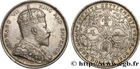 MALAYSIA - STRAITS SETTLEMENTS
Type : 1 Dollar 
Date : 1904 
Mint name / Town : Bombay 
Quantity minted : 20365000 
Metal : silver 
Millesimal finenes...