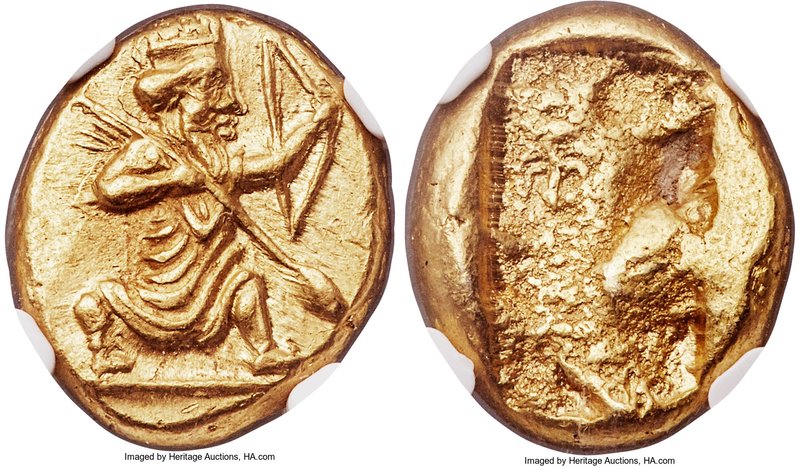 ACHAEMENID PERSIA. Xerxes II-Artaxerxes II (5th-4th centuries BC). AV daric (16m...