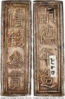 Tu Duc 3 Quan Bar ND (1848-1883) XF (Scuff), KM511, Schr-344. 42x13mm. 16.11gm. A light residual luster is present throughout, with the characters hig...