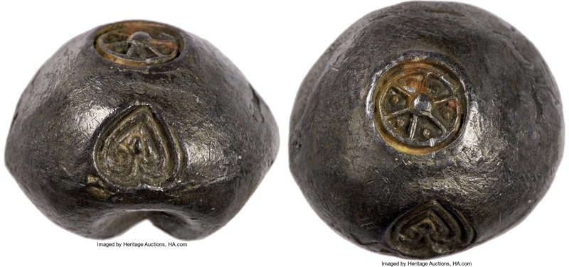 Kingdom of Ayuthia (Ayutthaya). Anonymous "Bullet" 6-1/2 Baht ND (c. 17th-18th C...