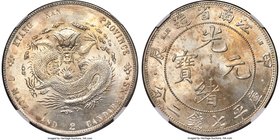 Kiangnan. Kuang-hsü Dollar CD 1904 MS65 NGC, KM-Y145a.13, L&M-258. "HAH" and "CH" with dots. An example of utter standout quality for this issue, whic...