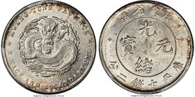 Kwangtung. Kuang-hsü Dollar ND (1890-1908) MS61 PCGS, Kwangtung mint, KM-Y203, L&M-133, Kann-26a. A classical type with only the mildest traces of amb...