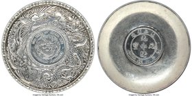 Manchurian Provinces. Kuang-hsü Dollar Year 33 (1907) Inset in silver Dish XF (Polished, Reverse Wheel Mark), Fengtien mint, KM-Y212, L&M-487, Kann-25...