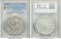 Chihli. Kuang-hsü Dollar Year 24 (1898) VF Details (Chopmark) PCGS, Pei Yang Arsenal mint, KM-Y65.2, L&M-449. Evenly circulated, with good eye appeal ...