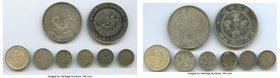 8-Piece Group of Uncertified Assorted Issues, Coins are from Anhwei, Chekiang, Chihli, Empire, Fukien, and Kwangtung. Dates and grades vary, as pictur...