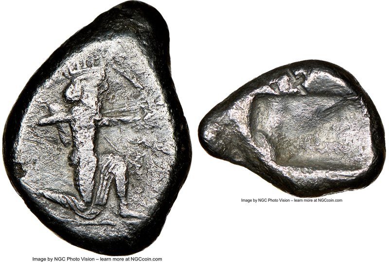 ACHAEMENID PERSIA. Darius I-Xerxes I (ca. 505-480 BC). AR siglos (13mm). NGC Cho...