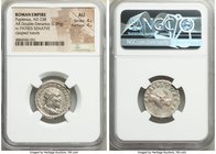 Pupienus (April-July AD 238). AR antoninianus (22mm, 6.09 gm, 1h). NGC AU 4/5 - 4/5. Rome. IMP CAES PVPIEN MAXIMVS AVG, radiate, draped and cuirassed ...