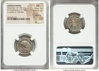 Maximian, first reign (AD 286-310 AD). BI antoninianus (22mm, 3.77 gm, 6h). NGC MS 5/5 - 4/5, Silvering. Antioch, 1st officina, ca. AD 285-295. IMP C ...