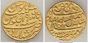 British India. Bengal Presidency gold Mohur AH 1202 Year 19 (1793-1818) XF (Cleaned), Calcutta mint, Stevens-4.3. 26.0mm. 12.25gm. 

HID09801242017