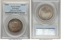 Carlos I 500 Reis 1898 MS65 PCGS, KM538. Issued for the 400th anniversary of the discovery of India. 

HID09801242017