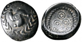 Keltische Münzen 
 Westliches Deutschland 
 Hessen/Rheinland-Pfalz 
 Silberstater (Regenbogenschüsselchen) 1. Jh. v.Chr. Ein weiteres Exemplar. LT ...