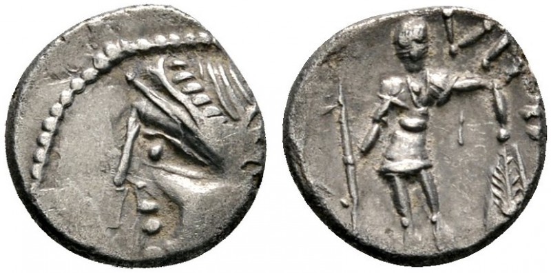 Keltische Münzen 
 Gallia 
 Pictones (Poitou) 
 Quinar ca. 55 v. Chr. Ein wei...