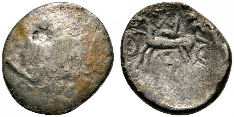 Keltische Münzen 
 Gallia 
 Sequani 
 Elektronstater 1. Jh. v.Chr. Stilisiert...