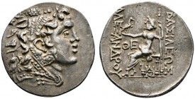 Griechische Münzen 
 Makedonia 
 Könige von Makedonien. Alexander III. der Große 336-323 v. Chr 
 Tetradrachme (posthume Prägung) ca. 125-70 v. Chr...