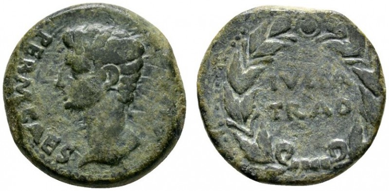 Römische Münzen 
 Kaiserzeit 
 Augustus 27 v. Chr. -14 n. Chr 
 AE-25 mm (Pro...