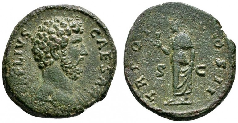 Römische Münzen 
 Kaiserzeit 
 Aelius Caesar 136-138 
 Dupondius 137 -Rom-. L...