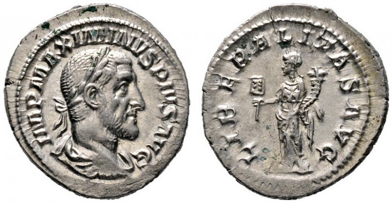 Römische Münzen 
 Kaiserzeit 
 Maximinus I. Thrax 235-238 
 Denar 235/236 -Ro...