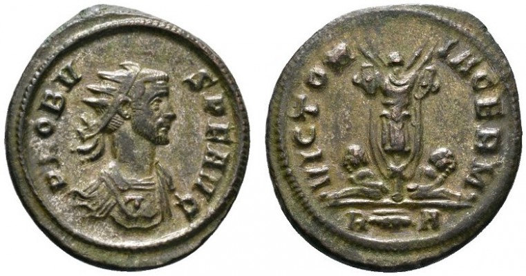 Römische Münzen 
 Kaiserzeit 
 Probus 276-282 
 Antoninian 281 -Rom-. PROBVS ...