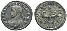 Römische Münzen 
 Kaiserzeit 
 Probus 276-282 
 Antoninian 280 -Cyzikus-. IMP C M AVR PROBVS P F AVG. Brustbild im Mantel mit Strahlenkrone und Adl...