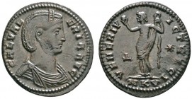 Römische Münzen 
 Kaiserzeit 
 Galeria Valeria, Gemahlin des Galerius, Tochter des Diocletianus 
 Folles 309/310 -Kyzikos-. GAL VALERIA AVG. Drapie...
