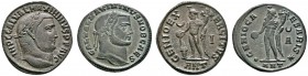 Römische Münzen 
 Kaiserzeit 
 Maximinus II. Daia 305-309-313 
 Lot (2 Stücke): Folles (als Caesar und Augustus) 308/309 -Antiochia-. Belorbeerte B...