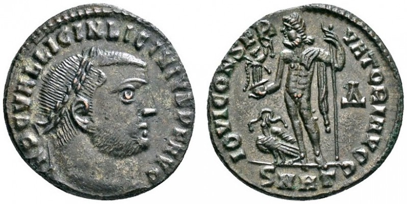 Römische Münzen 
 Kaiserzeit 
 Licinius I. 308-324 
 Folles 313 -Heraclea-. I...
