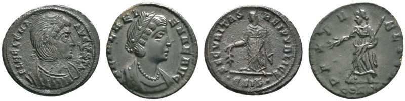 Römische Münzen 
 Kaiserzeit 
 Helena †328, Mutter des Constantinus 
 Lot (2 ...