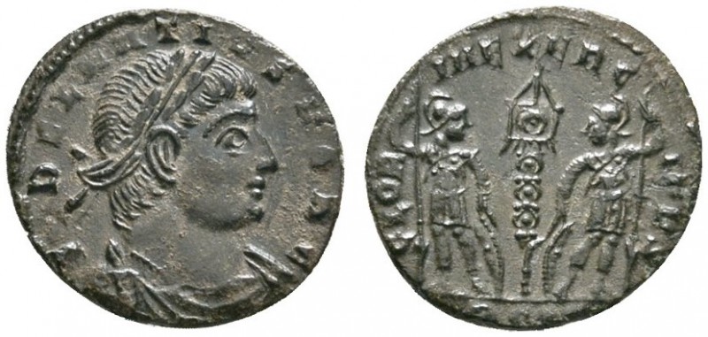 Römische Münzen 
 Kaiserzeit 
 Delmatius Caesar 335-337 
 Folles -Aquileia-. ...