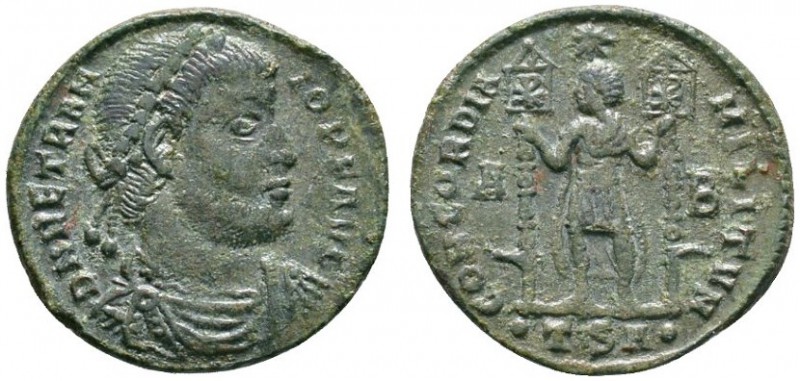Römische Münzen 
 Kaiserzeit 
 Vetranio 350 
 AE-Maiorina 350 -Thessaloniki-....