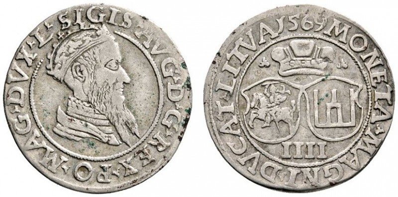 Ausländische Münzen und Medaillen 
 Baltikum-Litauen 
 Sigismund August von Po...