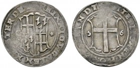 Ausländische Münzen und Medaillen 
 Baltikum-Livländischer Orden 
 Heinrich von Galen 1551-1557 
 1/2 Mark 1556 -Riga-. Sogen. Wendentyp. Familienw...
