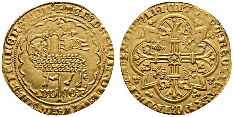Ausländische Münzen und Medaillen 
 Belgien-Flandern 
 Ludwig II. de Male 1346...