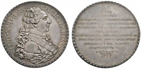 Ausländische Münzen und Medaillen 
 Frankreich-Königreich 
 Louis XVI. 1774-1793 
 Silbermedaille 1788 von Gatteaux, auf die Ehrung der Erzbischöfe...
