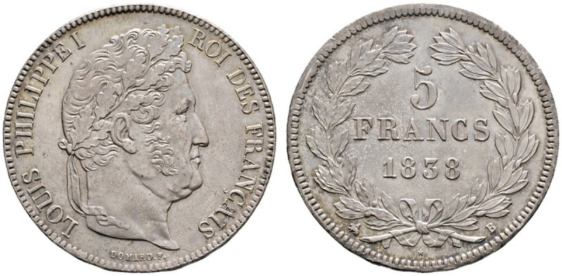 Ausländische Münzen und Medaillen 
 Frankreich-Königreich 
 Louis Philippe 183...