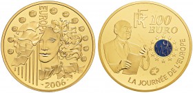Ausländische Münzen und Medaillen 
 Frankreich-Königreich 
 5. Republik seit 1958 
 100 Euro-Goldmünze 2006. Europäische Währungsunion - 7. Ausgabe...