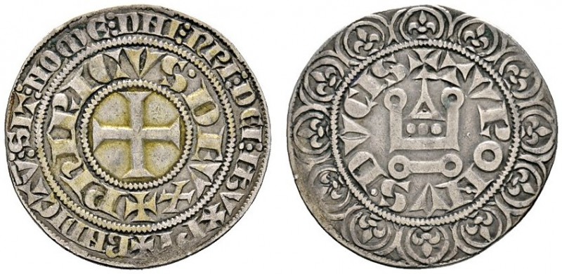 Ausländische Münzen und Medaillen 
 Frankreich-Lothringen 
 Ferry IV. 1312-132...