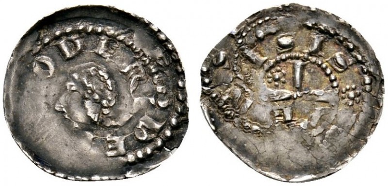 Ausländische Münzen und Medaillen 
 Frankreich-Metz, Bistum 
 Thierry IV. 1173...