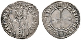 Ausländische Münzen und Medaillen 
 Frankreich-Metz, Bistum 
 Conrad Bayer von Boppard 1415-1459 
 Demi Gros o.J. -Marsal-. Mitrierter Bischof von ...