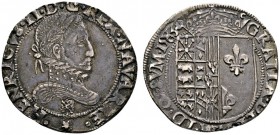 Ausländische Münzen und Medaillen 
 Frankreich-Navarra 
 Henri III. 1572-1589, von 1589-1610 als Henri IV. König von Frankreich 
 Franc d'argent á ...