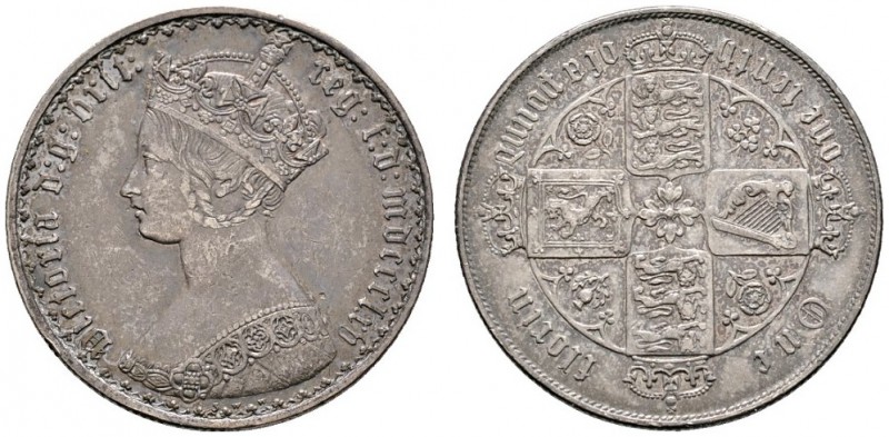 Ausländische Münzen und Medaillen 
 Großbritannien 
 Victoria 1837-1901 
 Flo...