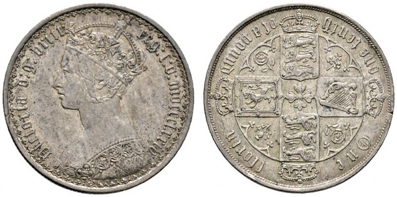 Ausländische Münzen und Medaillen 
 Großbritannien 
 Victoria 1837-1901 
 Flo...
