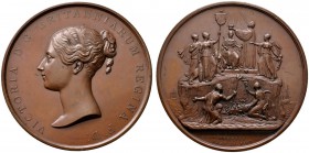 Ausländische Münzen und Medaillen 
 Großbritannien 
 Victoria 1837-1901 
 Große Bronzemedaille 1838 von G.R. Collis, auf die Krönung. Jugendliche B...