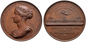 Ausländische Münzen und Medaillen 
 Großbritannien 
 Victoria 1837-1901 
 Bronzemedaille 1862 von J. Ottley, auf die Weltausstellung in London. Jug...