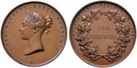 Ausländische Münzen und Medaillen 
 Großbritannien 
 Victoria 1837-1901 
 Bronzemedaille 1862 von W. Wyon, auf die Weltausstellung in London. Büste...