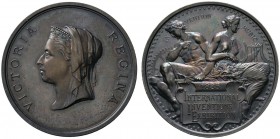 Ausländische Münzen und Medaillen 
 Großbritannien 
 Victoria 1837-1901 
 Silbermedaille 1885 von L.C. Wyon, der Internationalen Neuheiten- und Mus...